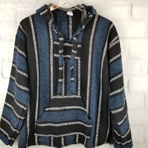 Molina Mexican Hooded Pullover Blanket.